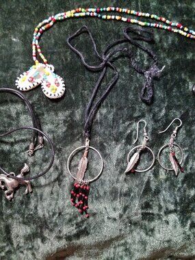 Native American Themed Earings & Necklaces